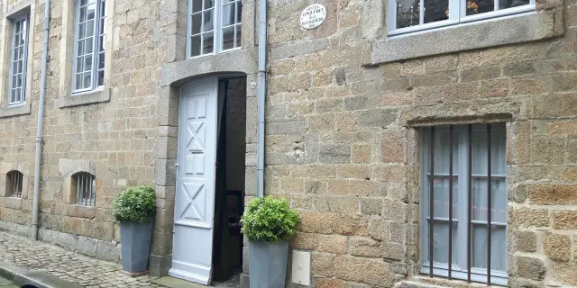 Entrée des chambres d'hôtes de Gilles Houssier à Coutances