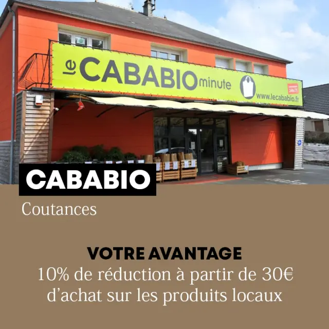 Boutique Cababio à Coutances avec une offre promotionnelle