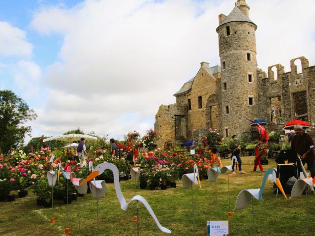 A propos de jardin chateau de Gratot