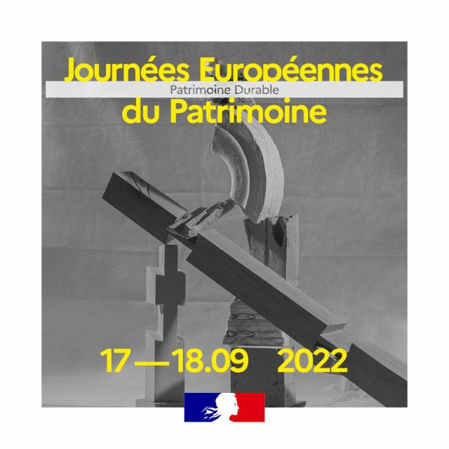 Affiche journées du patrimoine 2022