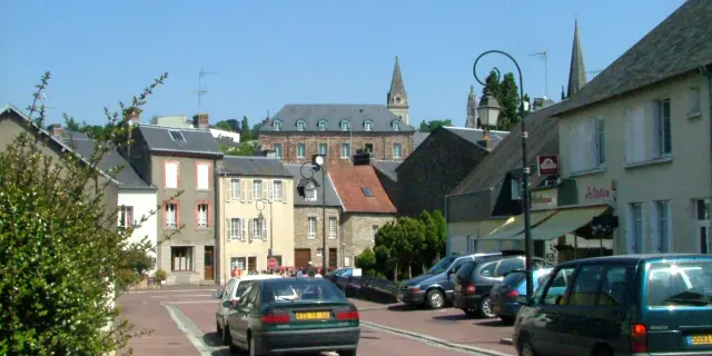 Rue du pont de Soulles à Coutances