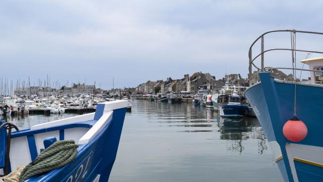 Saint Vaast La Hougue Vue Sur Le Port