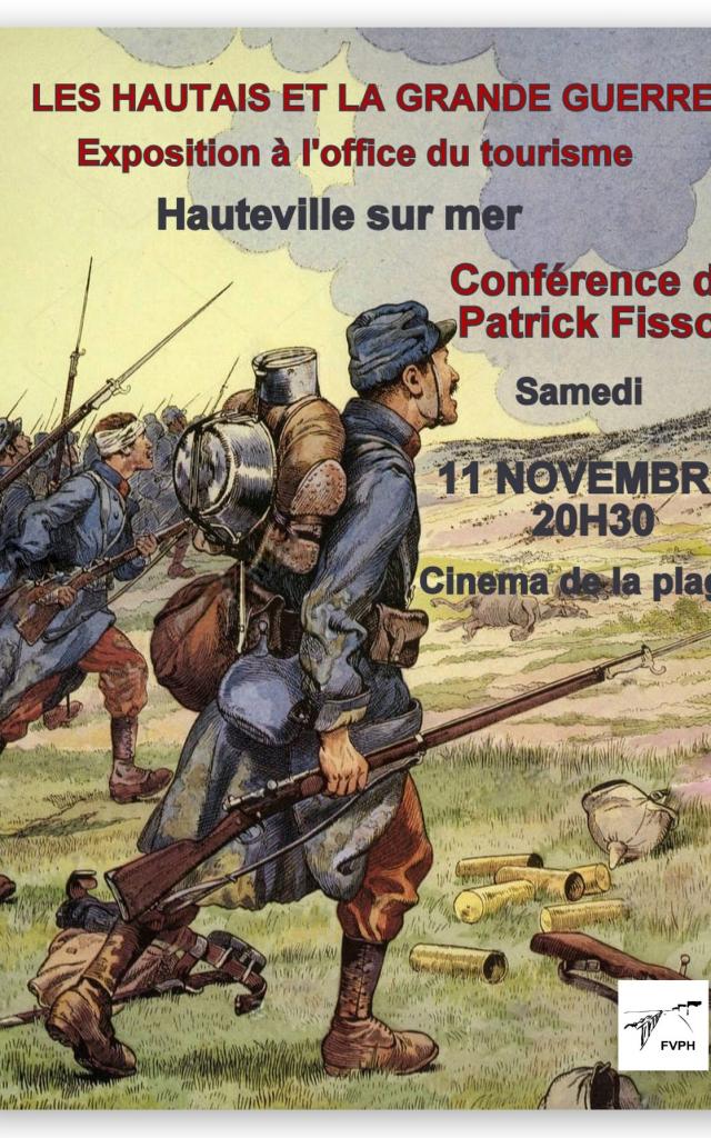 Affiche Exposition Hauteville Sur Mer Patrick Fissot