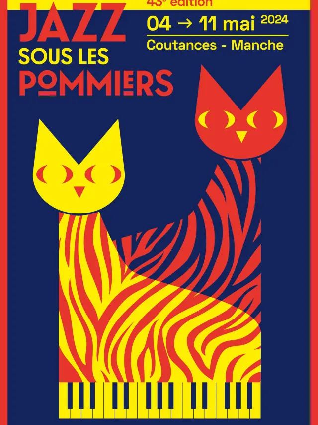 Affiche du festival Jazz sous les pommiers