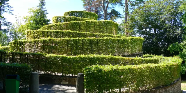 Labyrinthe du jardin des plantes de Coutances
