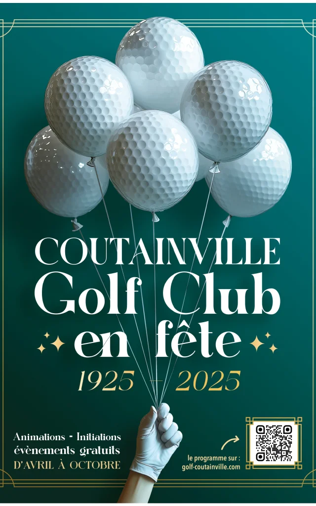 Affiche 100 Ans Golf De Coutainville