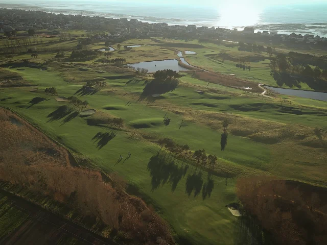 Photo drone Golf Coutainville