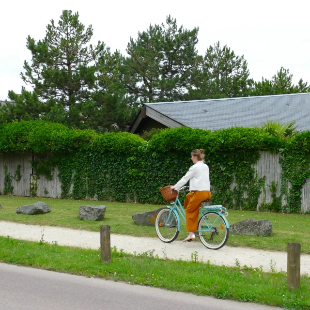 En vélo à Agon-Coutainville