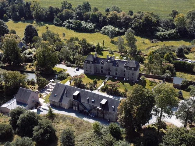 Vue Aerienne Eco Domaine Du Plessis