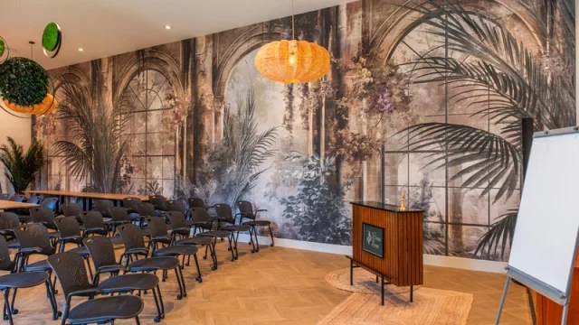 Salle de réunion à l'éco-domaine du plessis de Saussaye