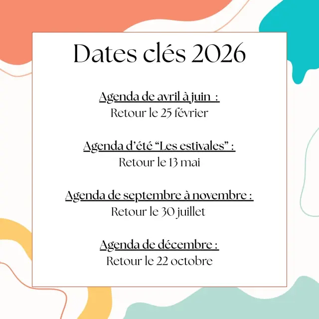 Dates Cles 2026