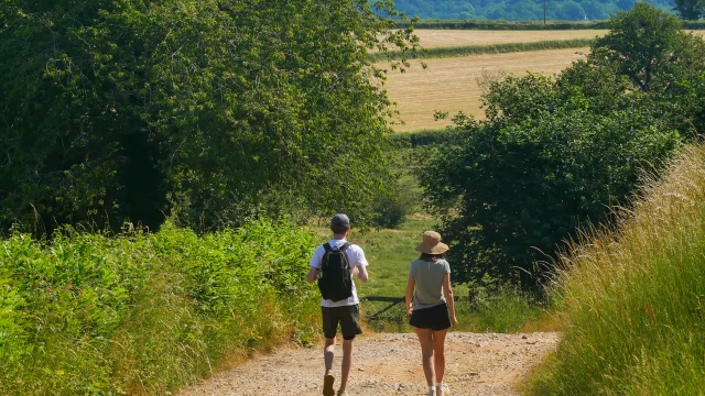 En randonnée du côté de Montcenis.