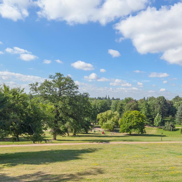 General view of Parc de la Verrerie, Le Creusot.