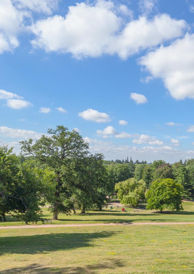 General view of Parc de la Verrerie, Le Creusot.