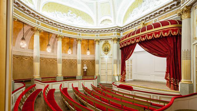 Le Petit Théâtre du château de la Verrerie, general view, Le Creusot.