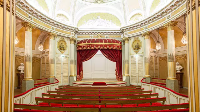 Le Petit Théâtre du château de la Verrerie, general view, Le Creusot.