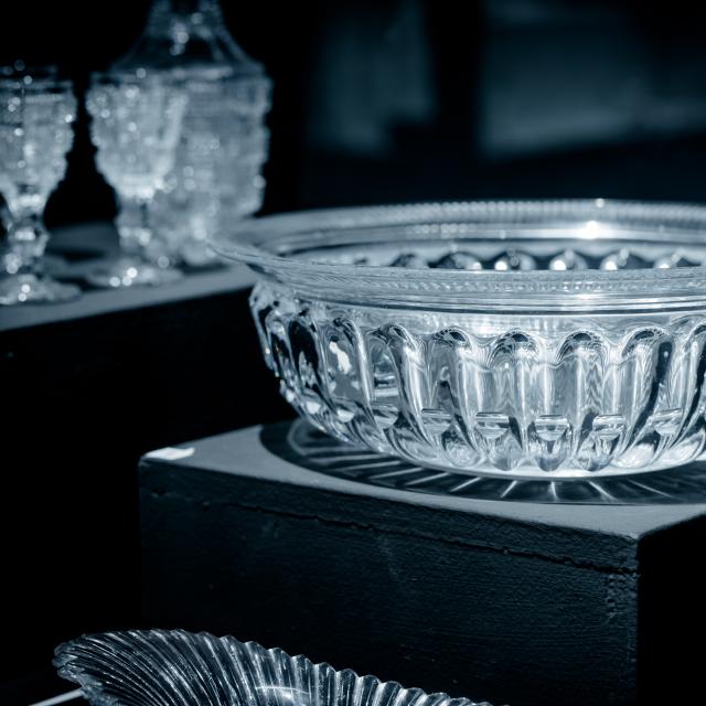 Crystal bowl (circa 1830), Musée de l'Homme et de l'Industrie, Le Creusot.