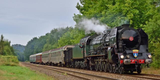 Voyage Vapeur de la Locomotive 241 P 17.