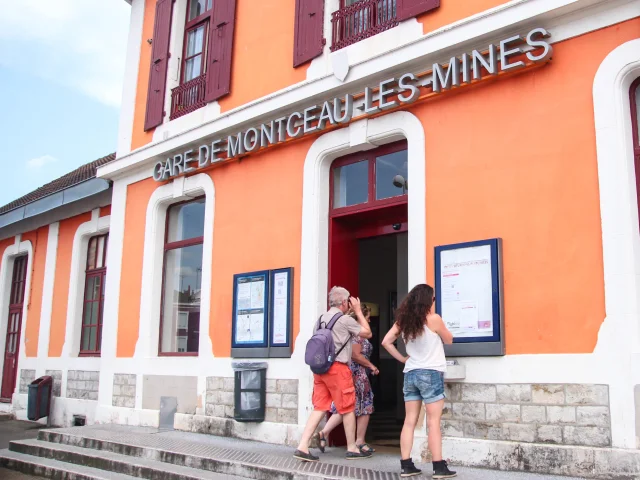 Gare de Montceau-les-Mines.