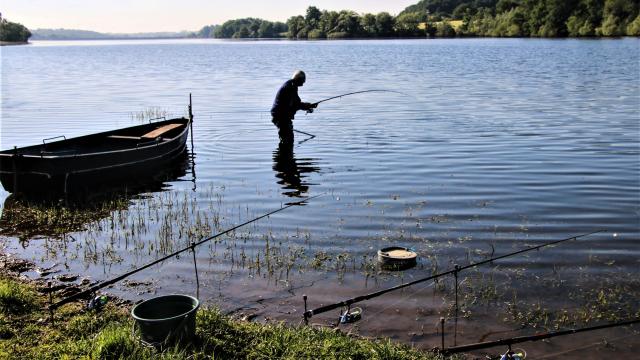 Pêche au lac de Torcy