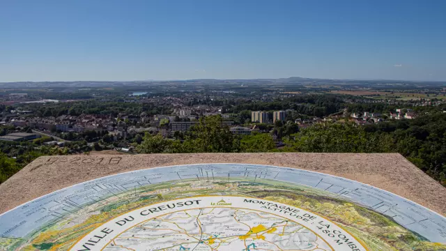 Le Creusot orientation table