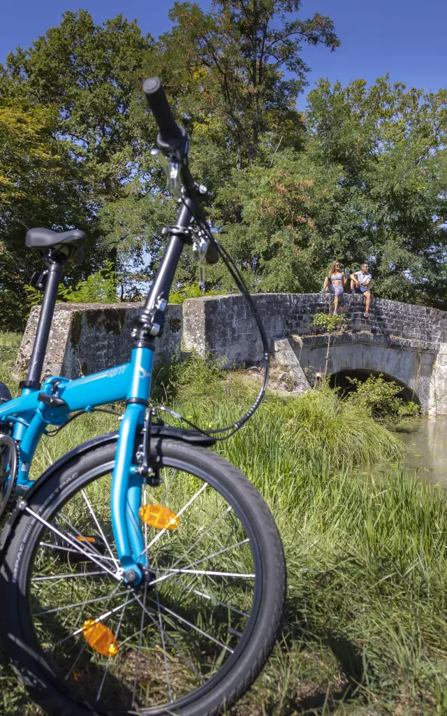 Canal du Centre à vélo