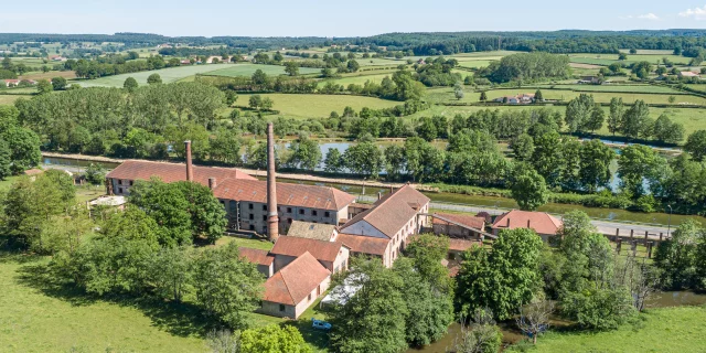 General view of La Briqueterie, Ciry-le-Noble.