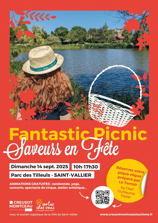 Affiche Fantastic Picnic 2025 à Saint Vallier.