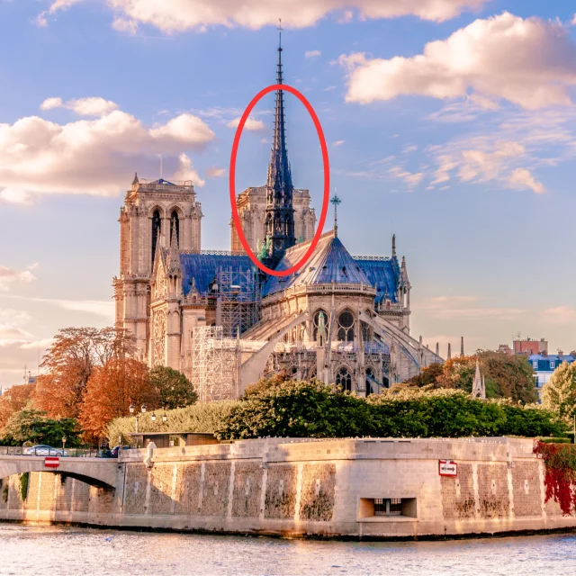 Intervention Fleche Notre Dame De Paris
