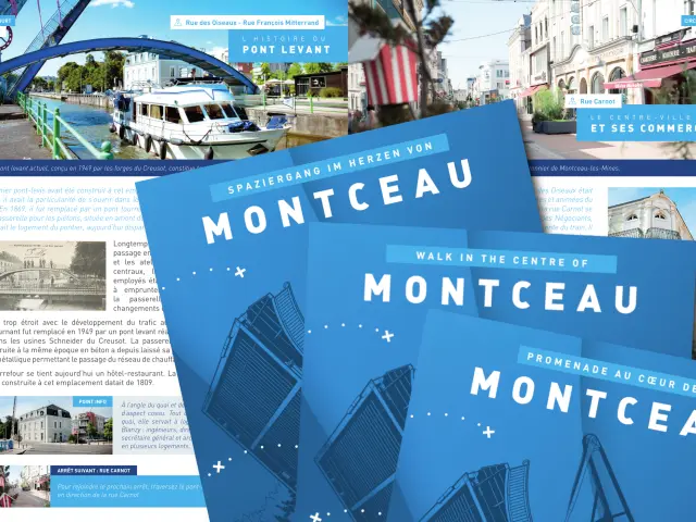 Livret Promenade au cœur de Montceau.