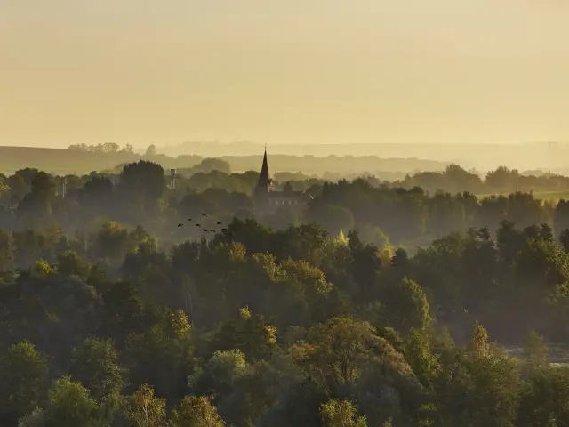 Frise, Haute-Somme, Les étangs de la Vallée de la Haute Somme ©CRTC Hauts-de-France- Guillaume Crochez