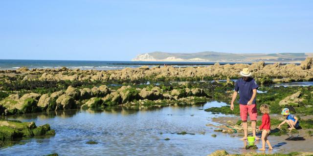 Noordfrankrijk_Audinghen_Site des caps_Cap Gris Nez_Pêche en famille © Hauts-de-France Tourisme_Anne-Sophie Flament