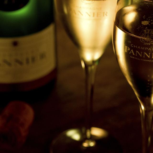 Gläser mit Champagner der Kellerei Pannier Château-Thierry, Copyright: CRTC Hauts-de-France - AS Flament