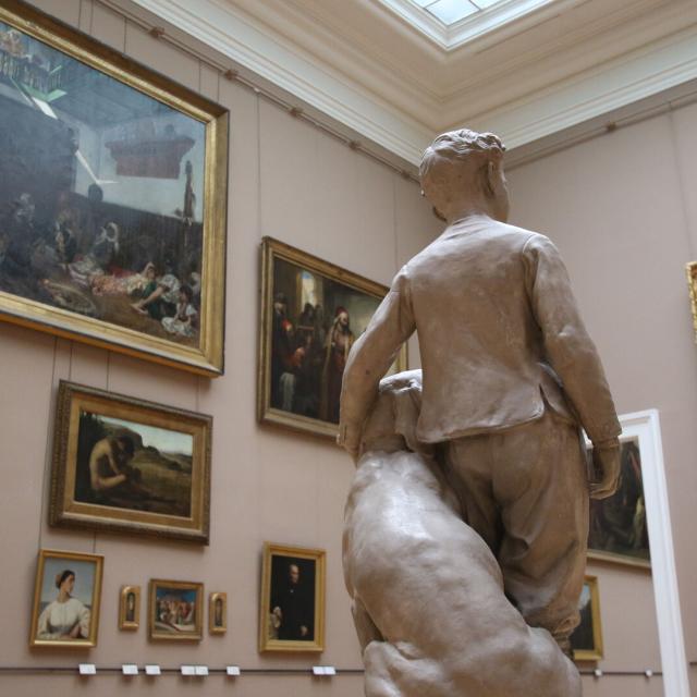 Noordfrankrijk_Lille_Palais des Beaux-Arts_Tableaux et sculpture © Hauts-de-France Tourisme_Martin Vangaeveren_Benoît Guilleux