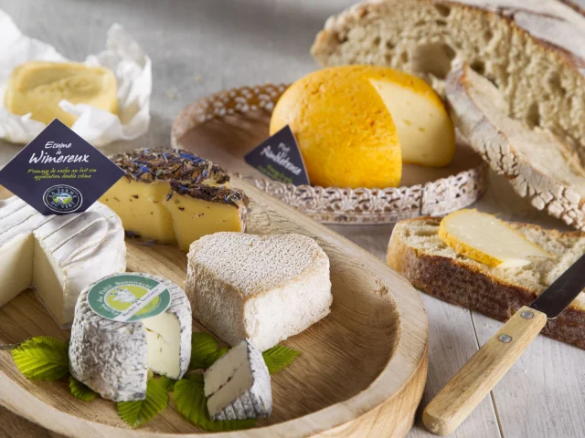 Plateau de fromages des Hauts-de-France ©CRTC Hauts-de-France - Anne-Sophie FLAMENT