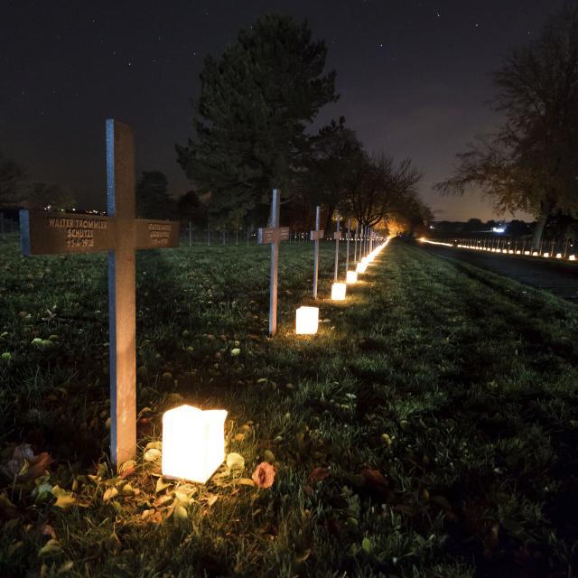 Neuville Saint Vaast - Cimetière Allemand - La Grande Veillée ©CRTC Hauts-De-France - Benoît Guilleux