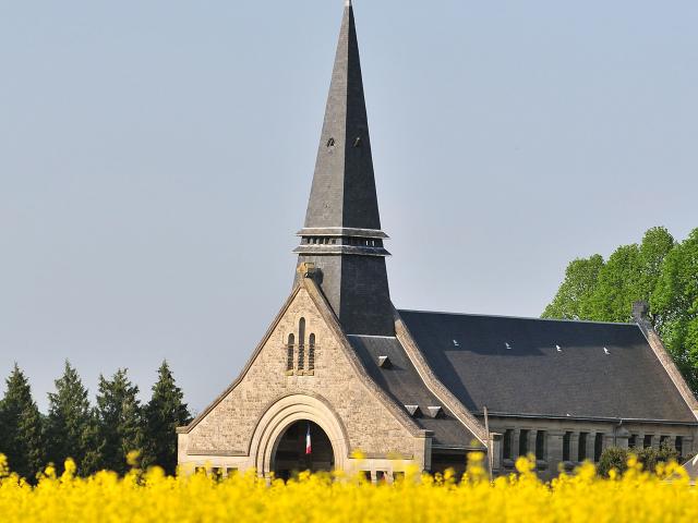 Nordfrankreich, Rancourt, Chapelle du Souvenir Français