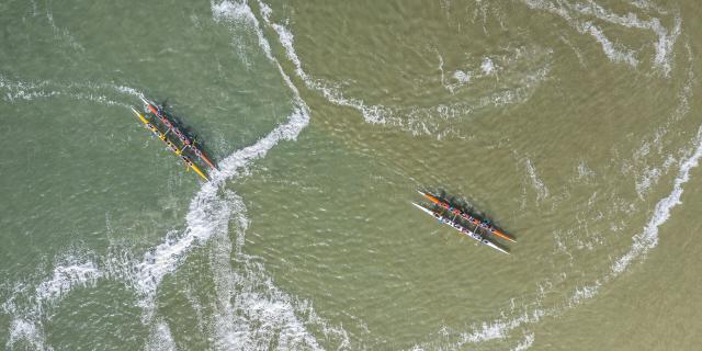Noordfrankrijk_Baie de Somme_Pirogues Polynésiennes
