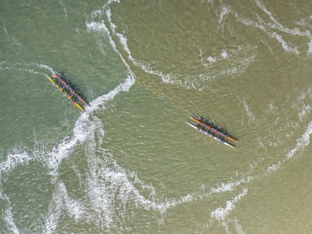 Noordfrankrijk_Baie de Somme_Pirogues Polynésiennes
