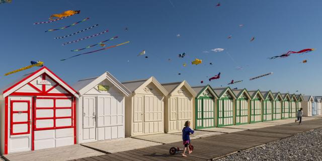 Noordfrankrijk_Cayeux-sur-Mer_Cabanes de plage © Hauts-de-France Tourisme_Stephane Bouilland
