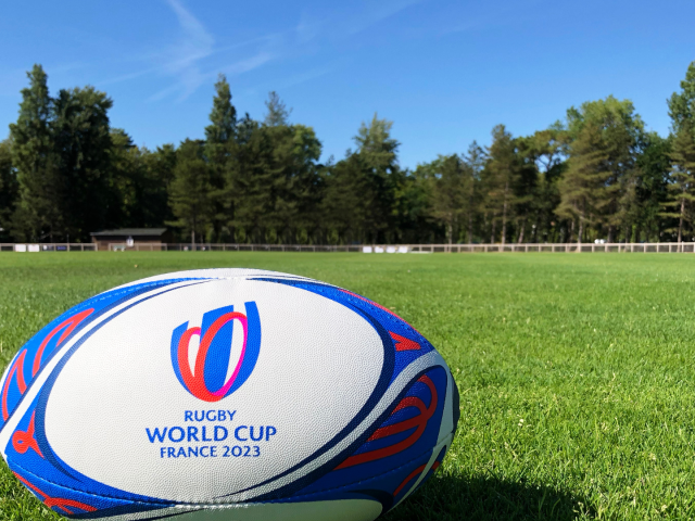 Northern France _ Rugby stadium and rugby ball © Benoît Guilleux