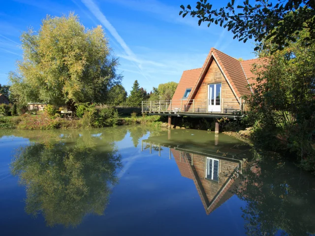 les lodges de malbrought, hebergements de tourisme, aire sur la lys