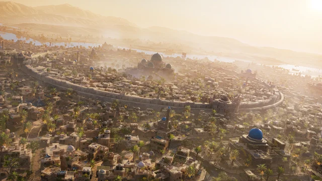 Représentation de Bagdad dans Assassin's Creed Mirage - Assassin's Creed Mirage TM & © Ubisoft Entertainment. All Rights Reserved