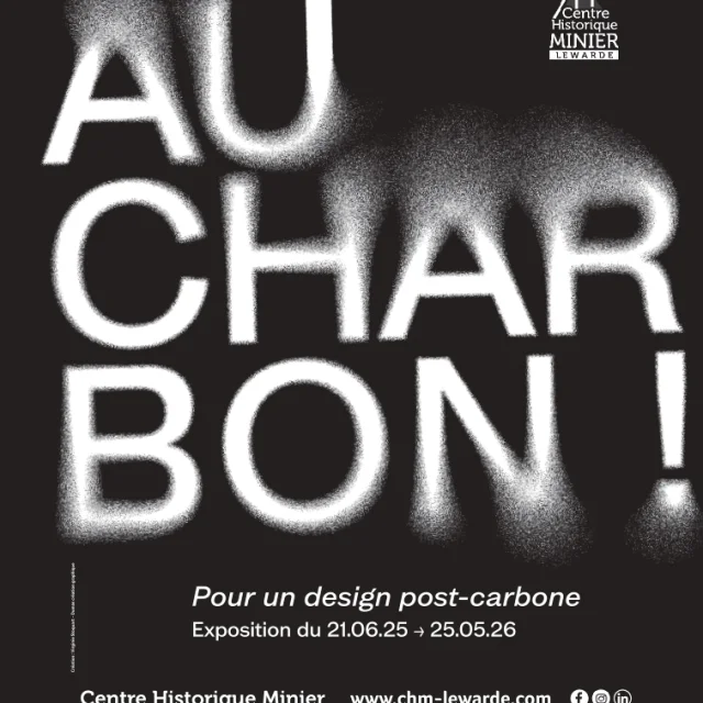 Affiche Lewarde Au charbon !