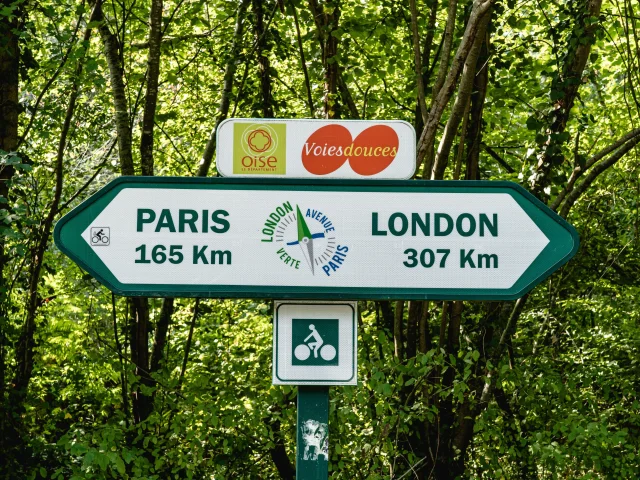 Panneau Londres Paris Avlp