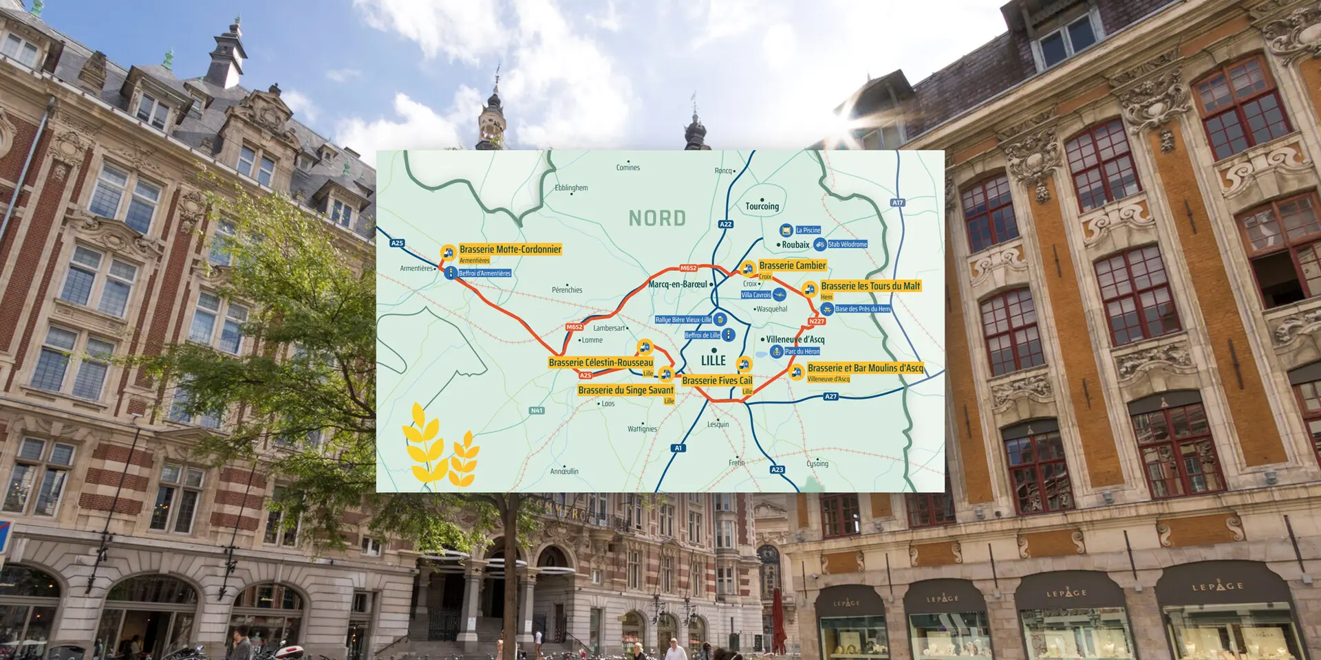 Route De La Biere Lille Metropole