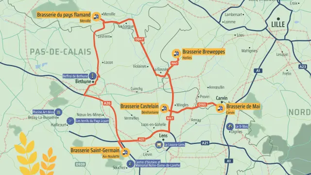 Route De La Biere Artois