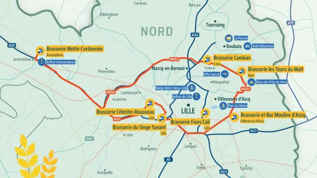 Route De La Biere Lille Metropole