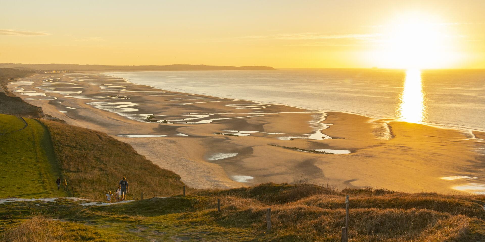 Cap Blanc-Nez, Promenade vers la baie de Wissant