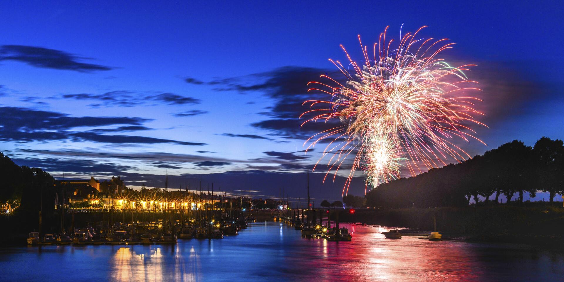 Saint-Valery-sur-Somme, Feu d'artifice